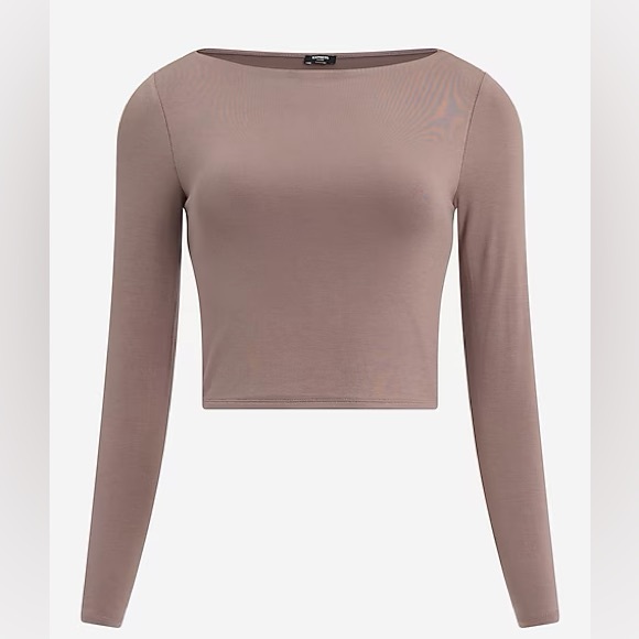 Express Supersoft Fitted Boat Neck Baby Tee - Size XL - NEW WITH TAGS!!   tops - Picture 6 of 6